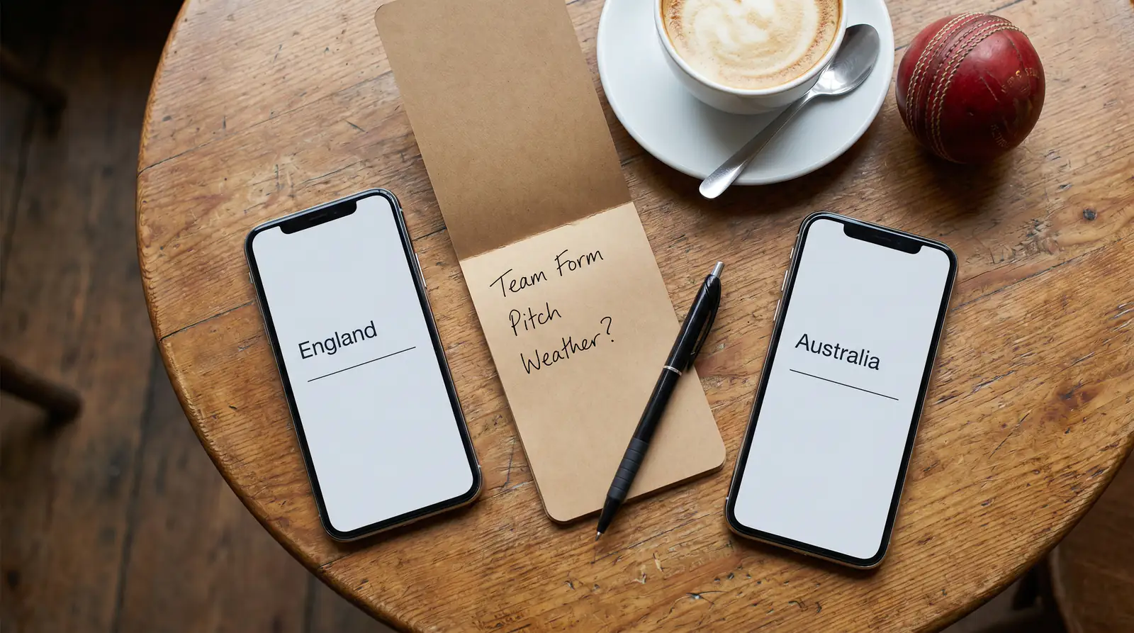 UK punter comparing cricket match-odds prices across two sportsbook apps