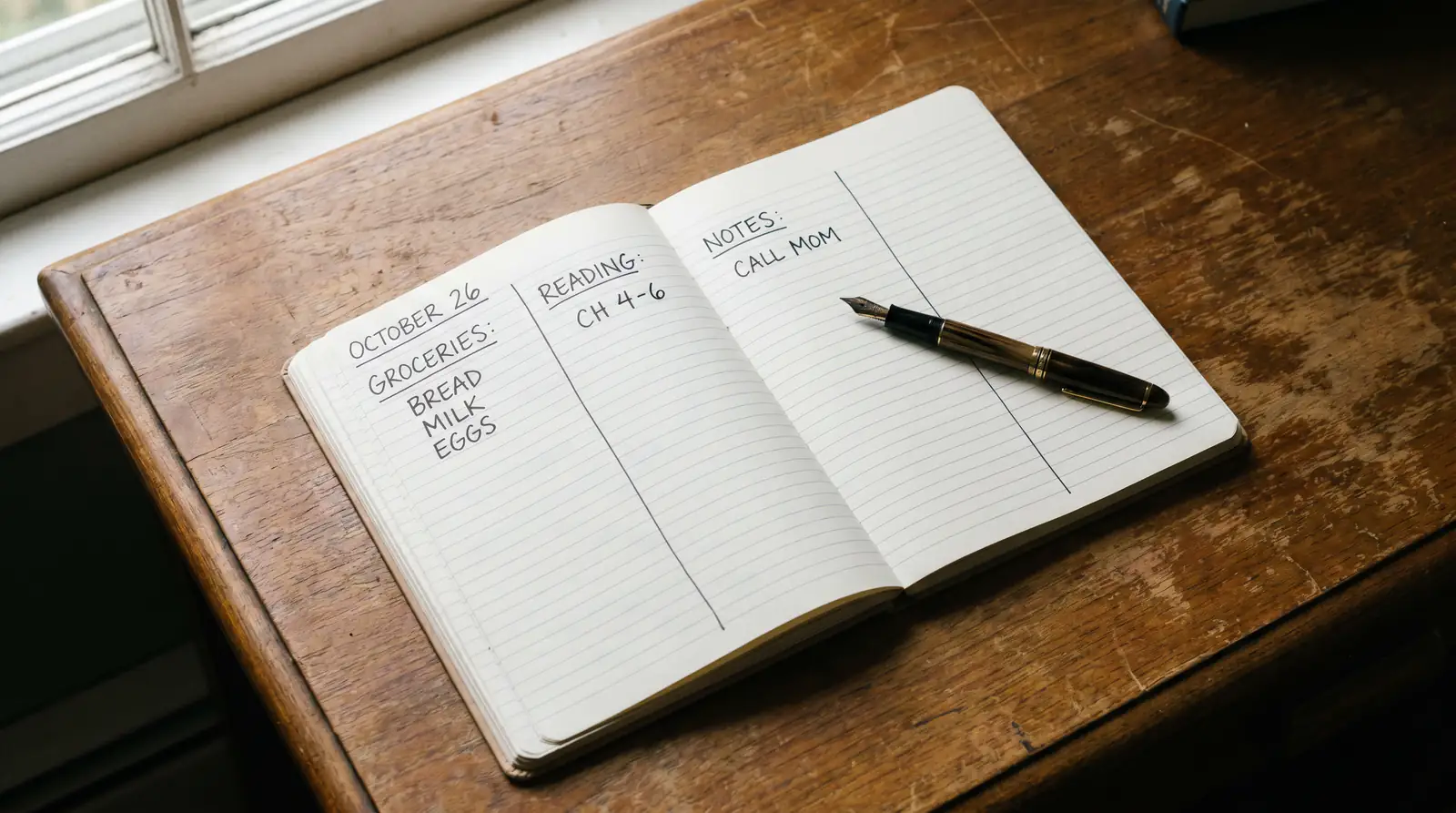 Punter records seasonal cricket bets by hand in a ruled paper notebook